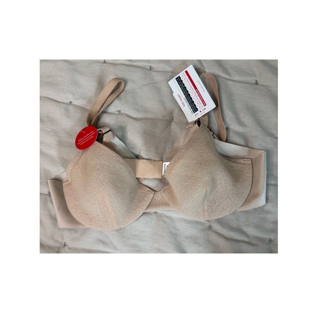 NWT Spanx Sheerflex Fit to You Bra SZ S Beige Nude 3D Spacer Fabric